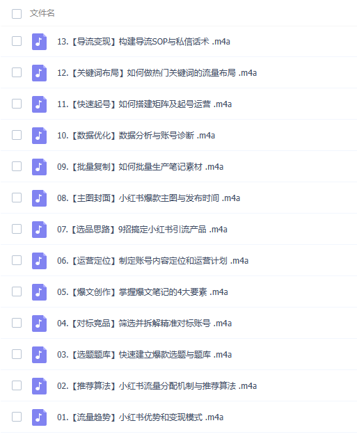 小红书引流特训营-第七期 让小红书变为你无限复制的提款机 低成本引流快速出单